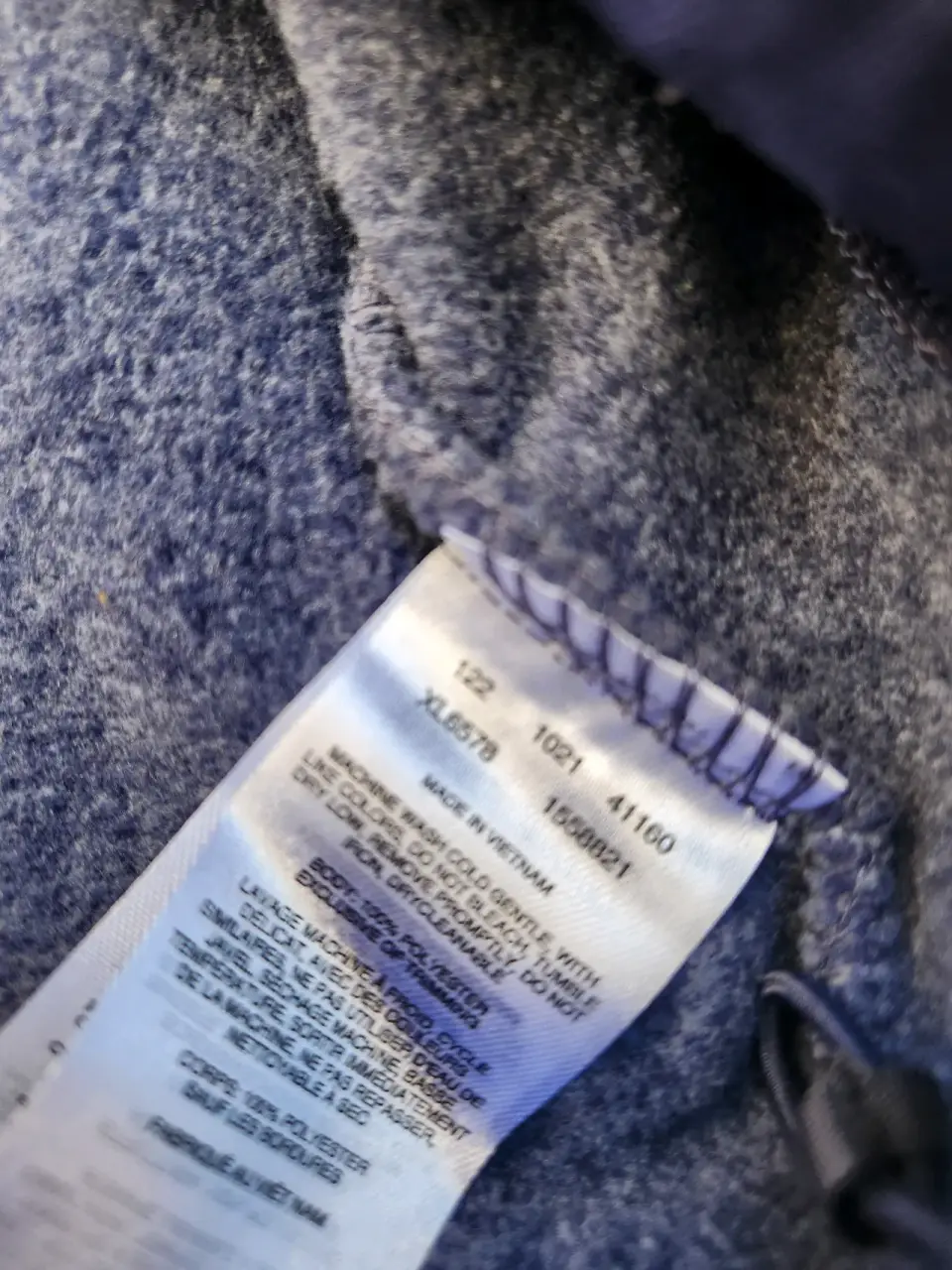 Chaqueta polar Mujer Columbia gris - miniatura 5