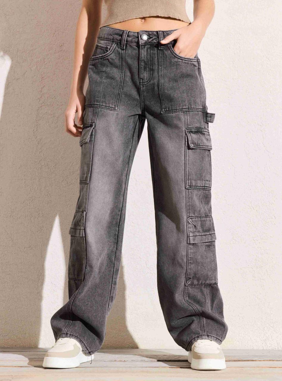 Pantalón cargo Mujer 38 - miniatura 1