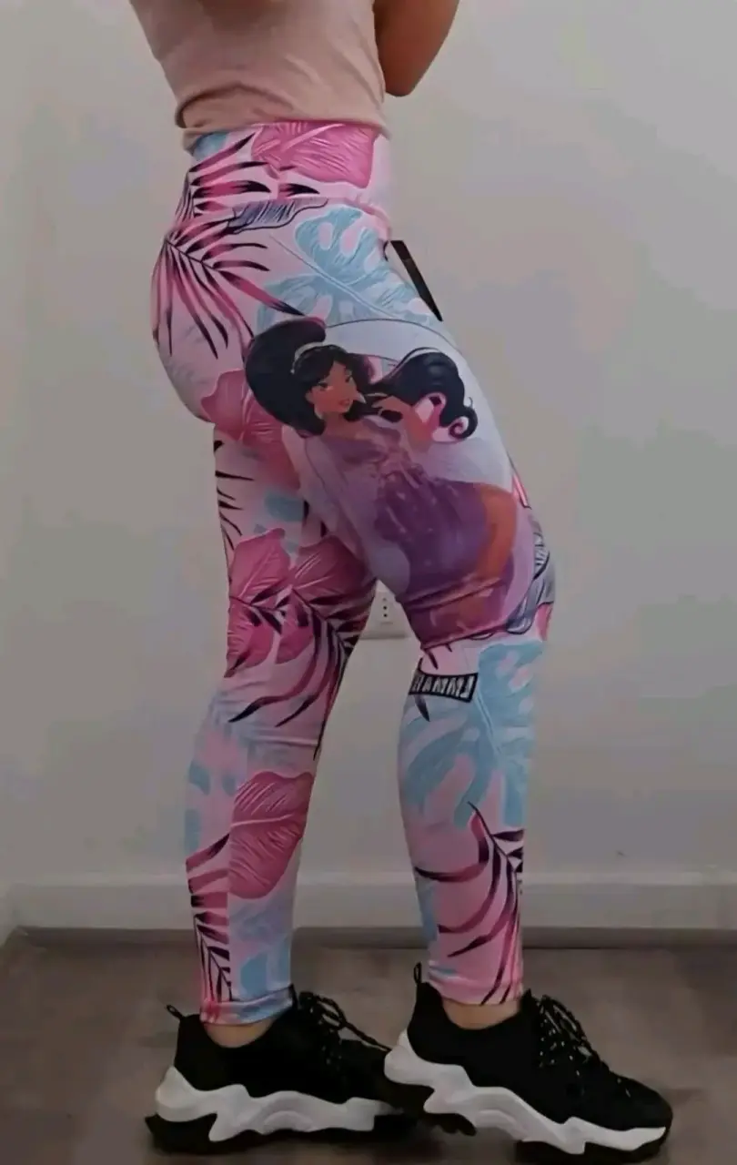 Leggings estampados princesas Disney - miniatura 1