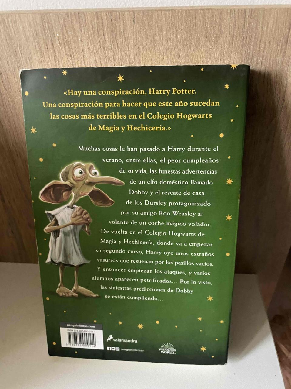 Libro Harry Potter y la cámara secreta - miniatura 2