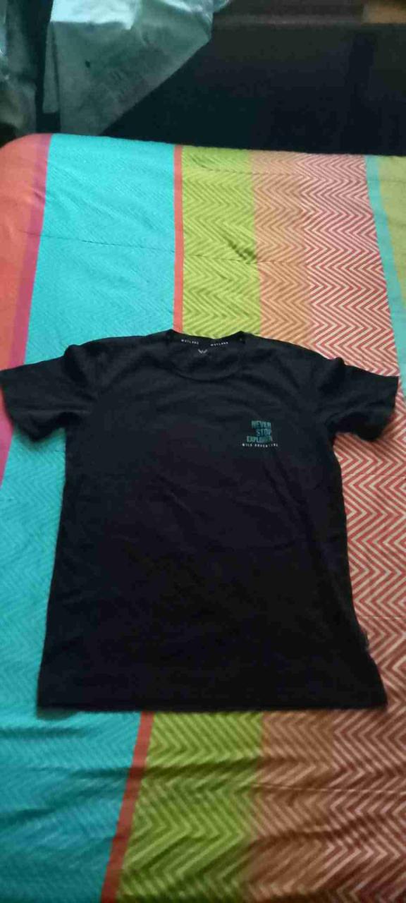 Polera negra estilo náutico - miniatura 2
