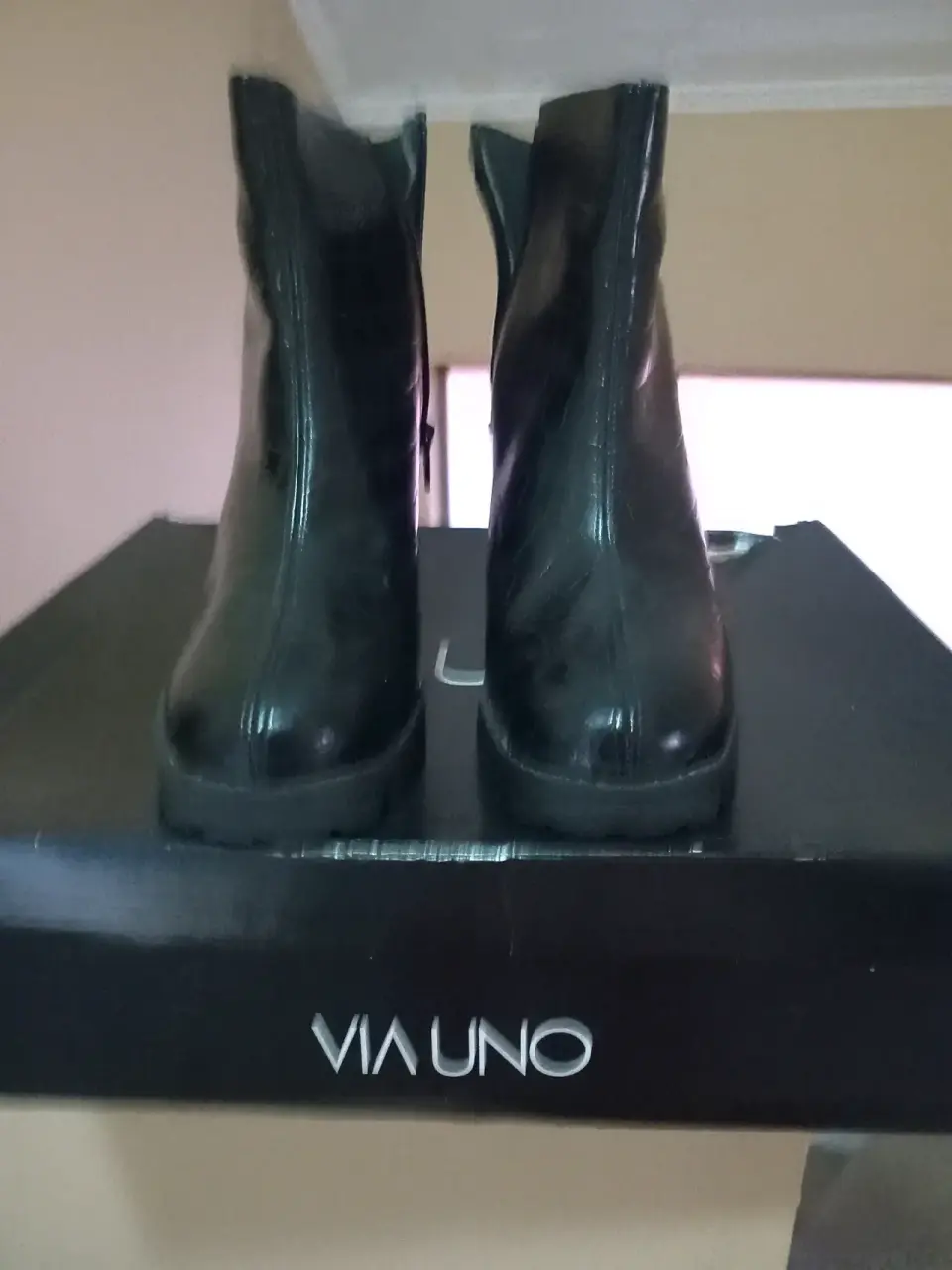 Botines negros Via Uno - miniatura 3