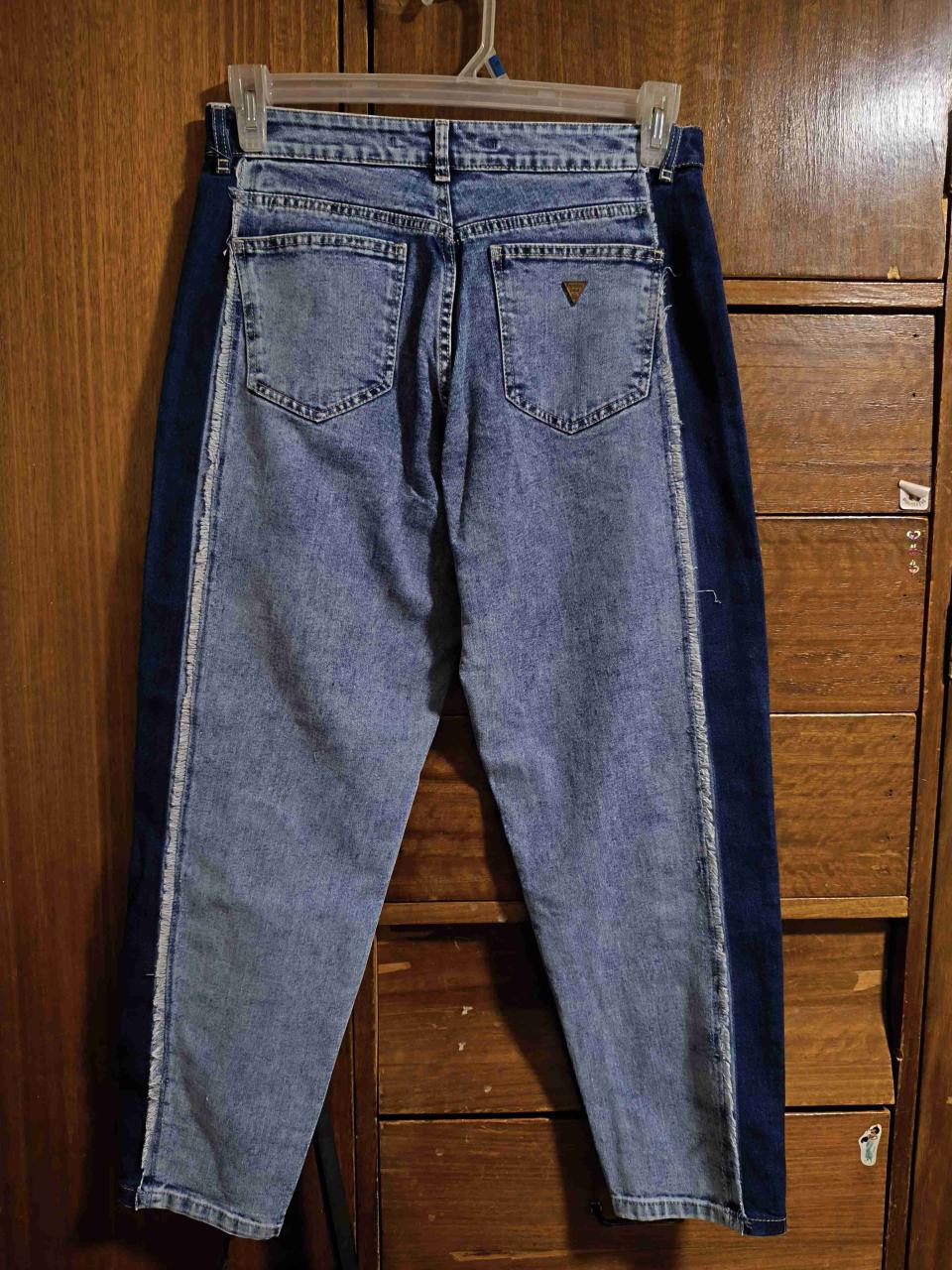 Mom Jeans bicolor talla 40 - miniatura 3