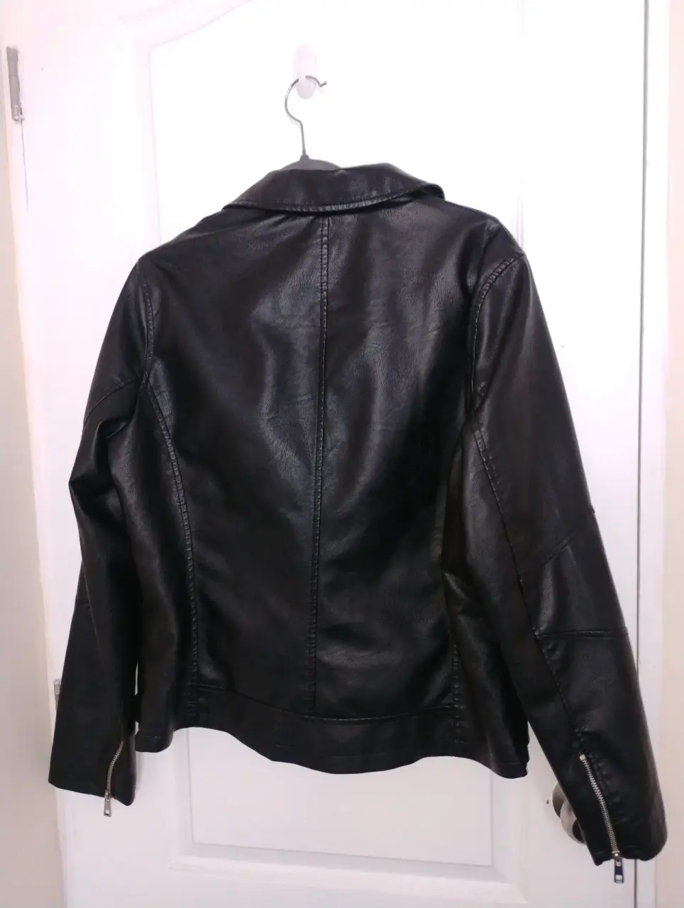 Chaqueta biker negra XL - miniatura 2