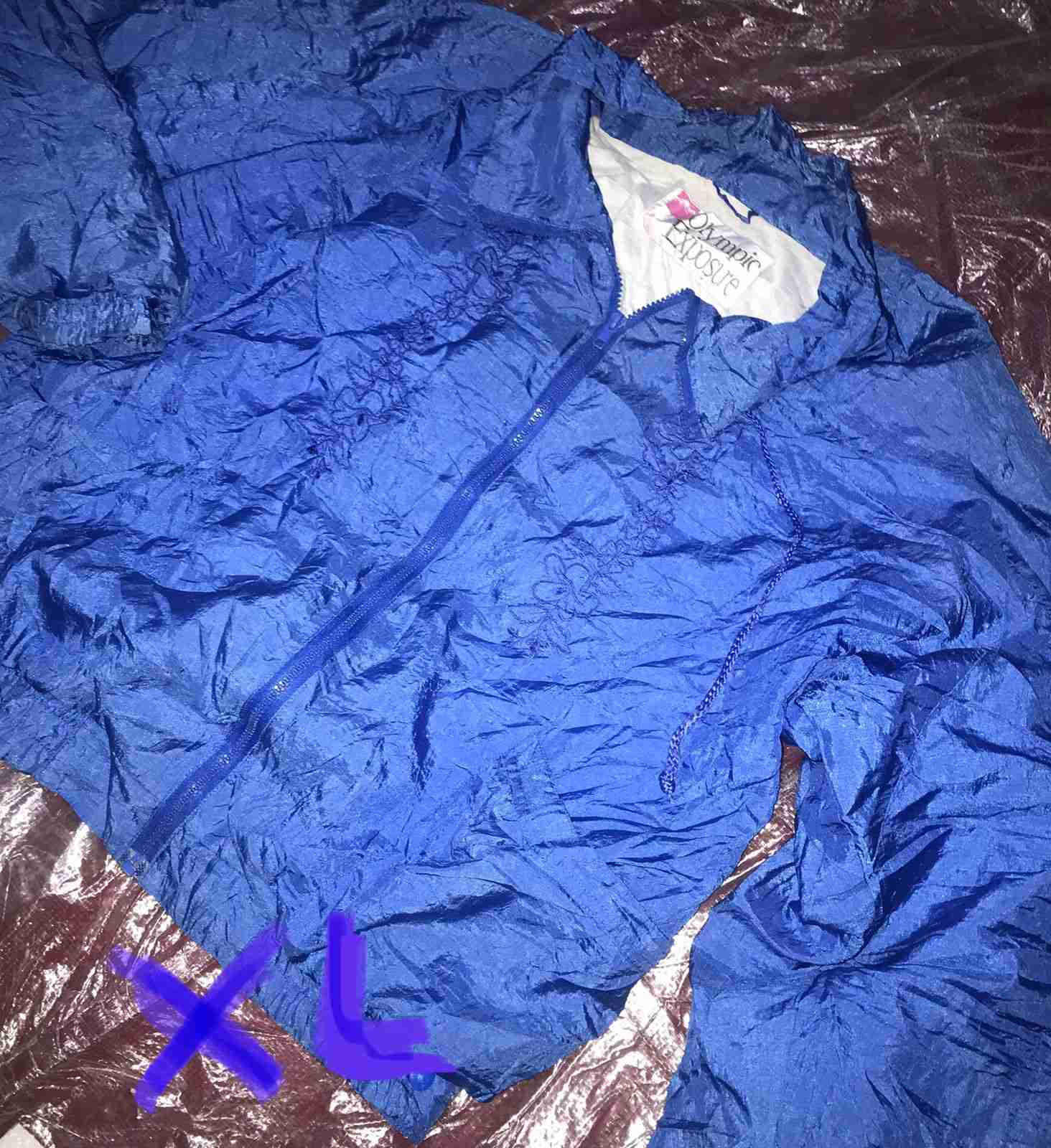 Chaqueta morada XXL vintange y Xl - miniatura 5