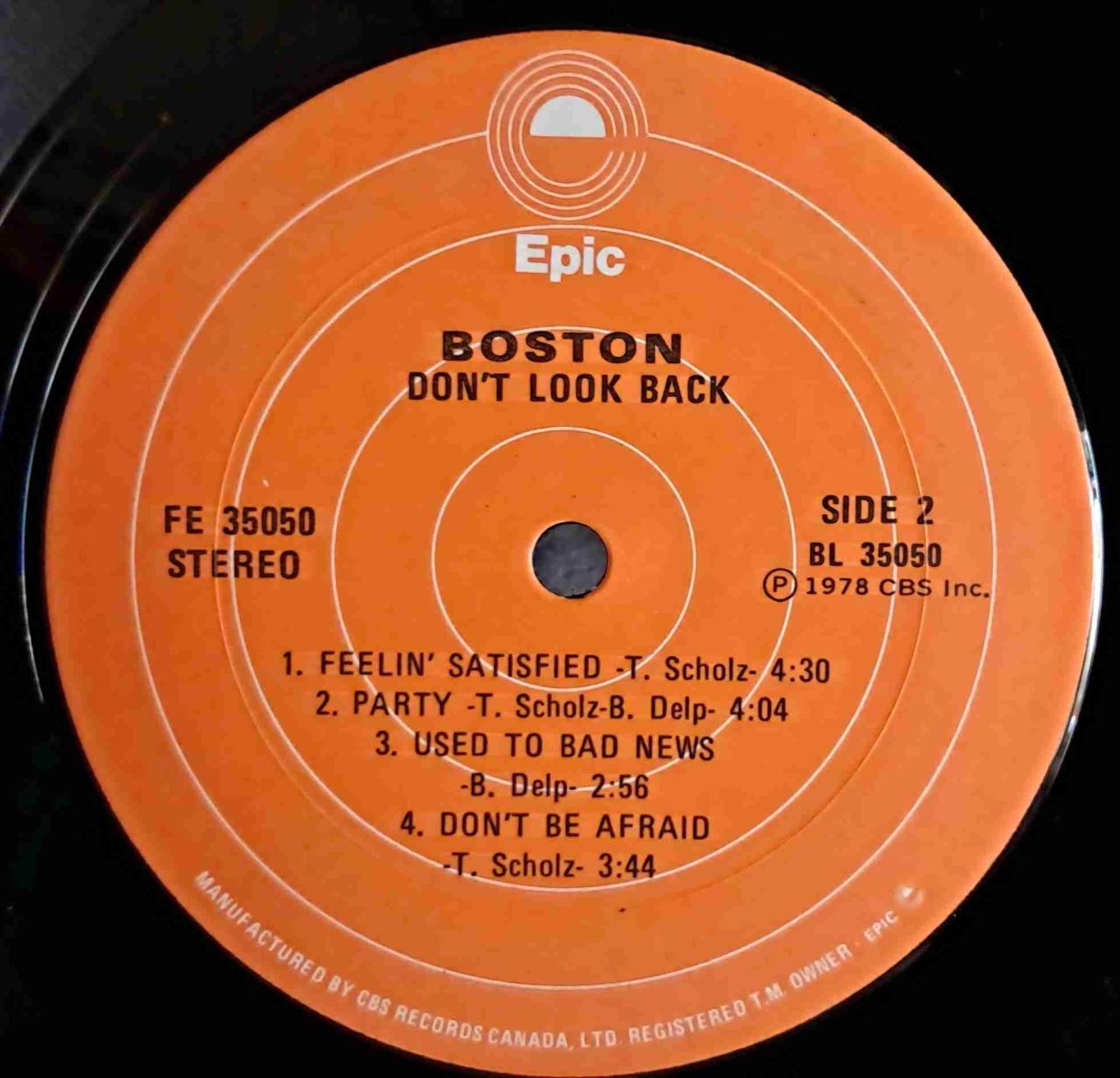 Vinilo Boston - Don't Look back - miniatura 5
