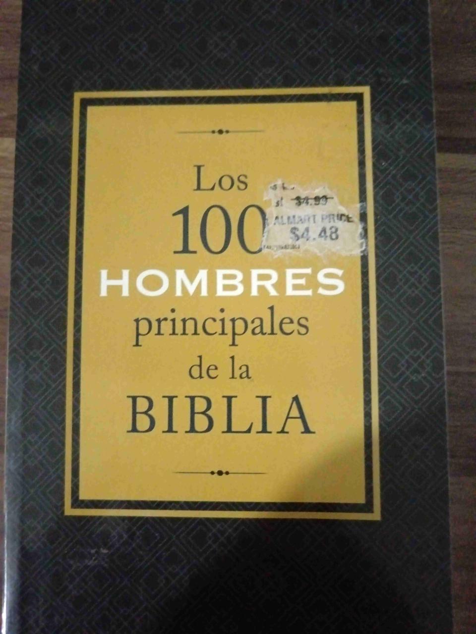 Libro 'Los 100 hombres principales de la Biblia' - miniatura 1