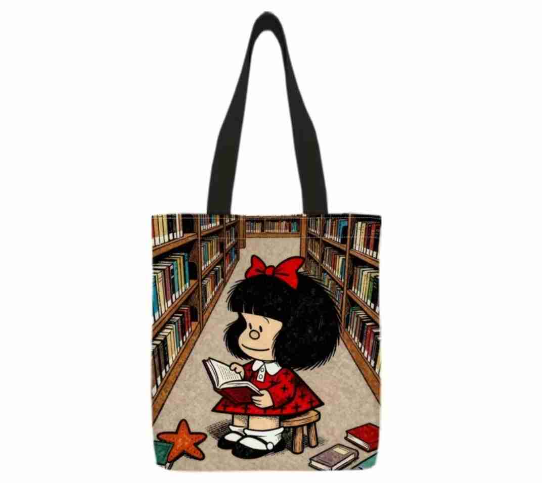 Bolso tote con personaje animado - miniatura 4