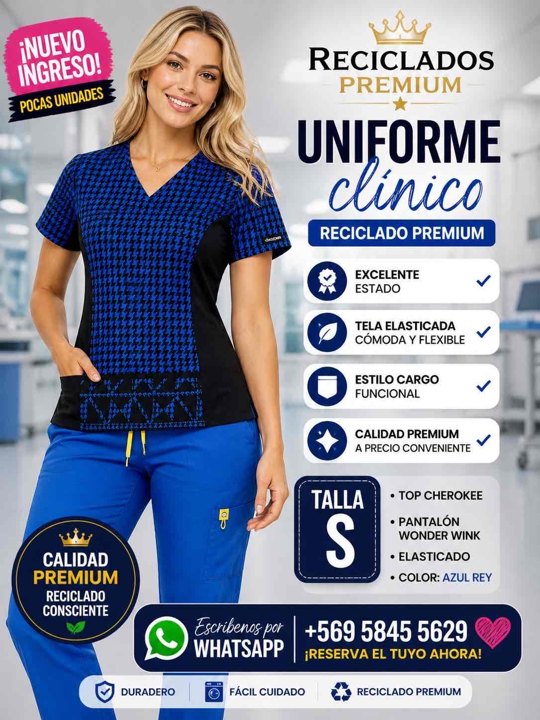 Uniforme clínico reciclado premium - miniatura 3