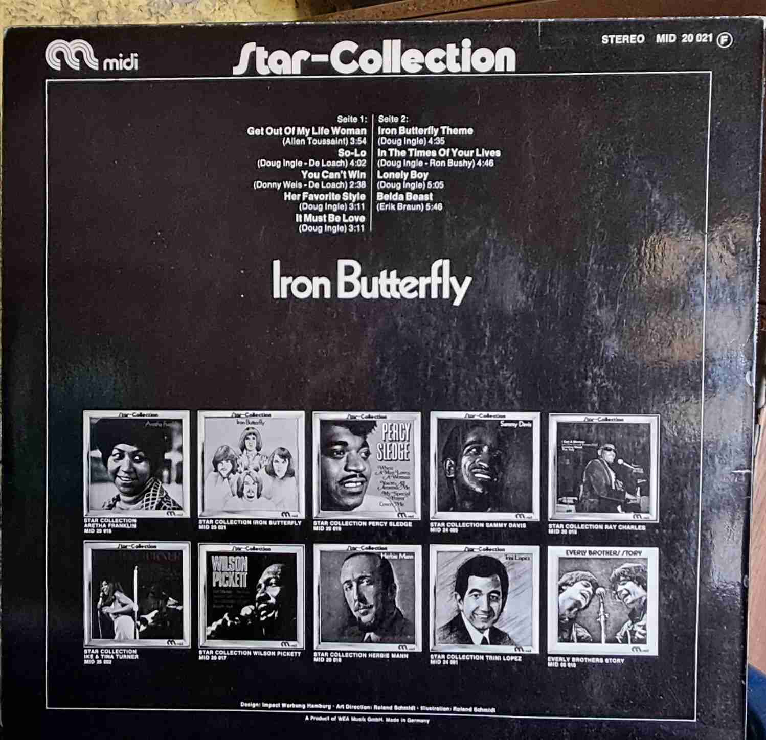 Vinilo Iron Butterfly - Star Collection - miniatura 2