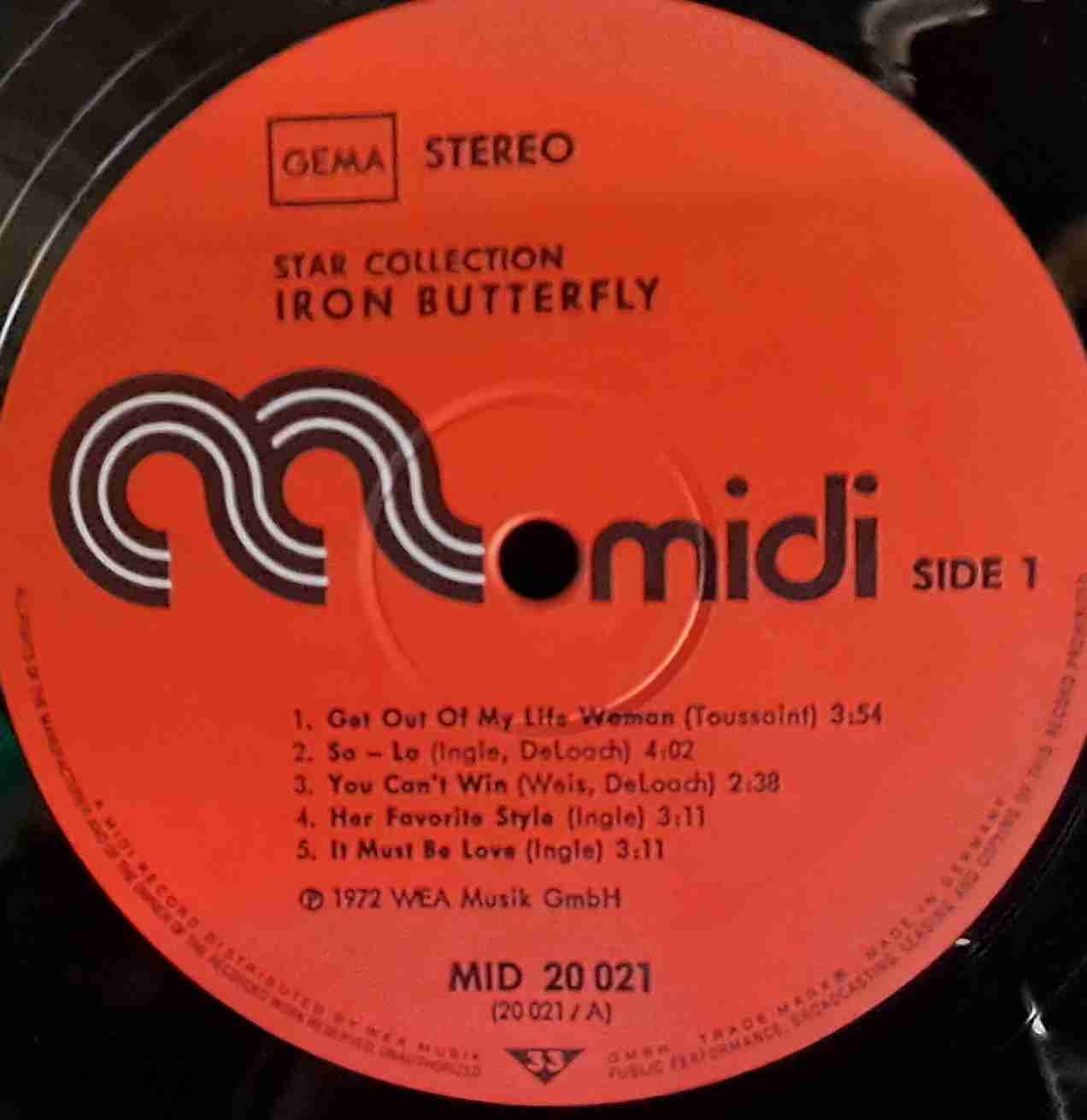 Vinilo Iron Butterfly - Star Collection - miniatura 4