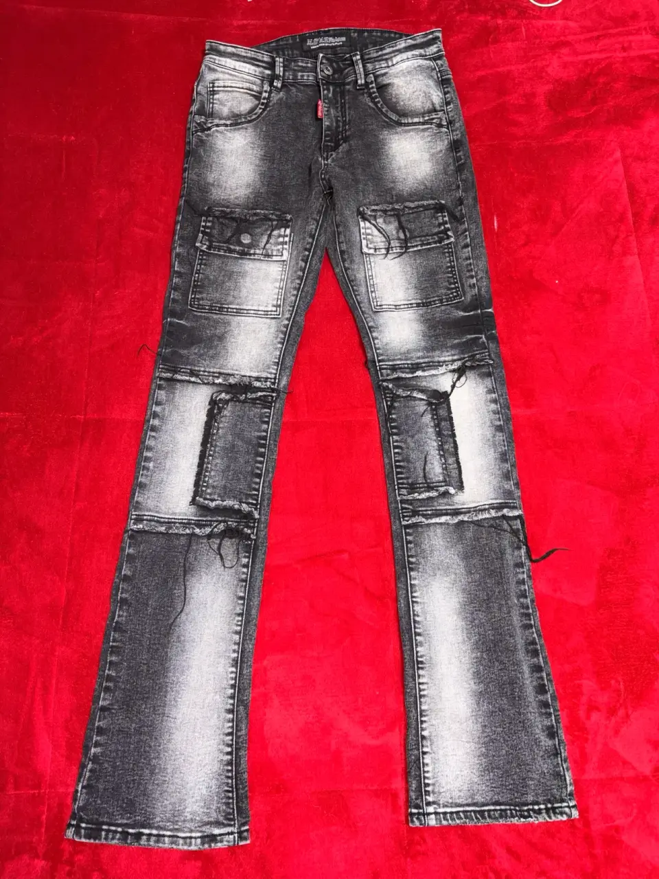Jeans grises talla 42 - miniatura 1