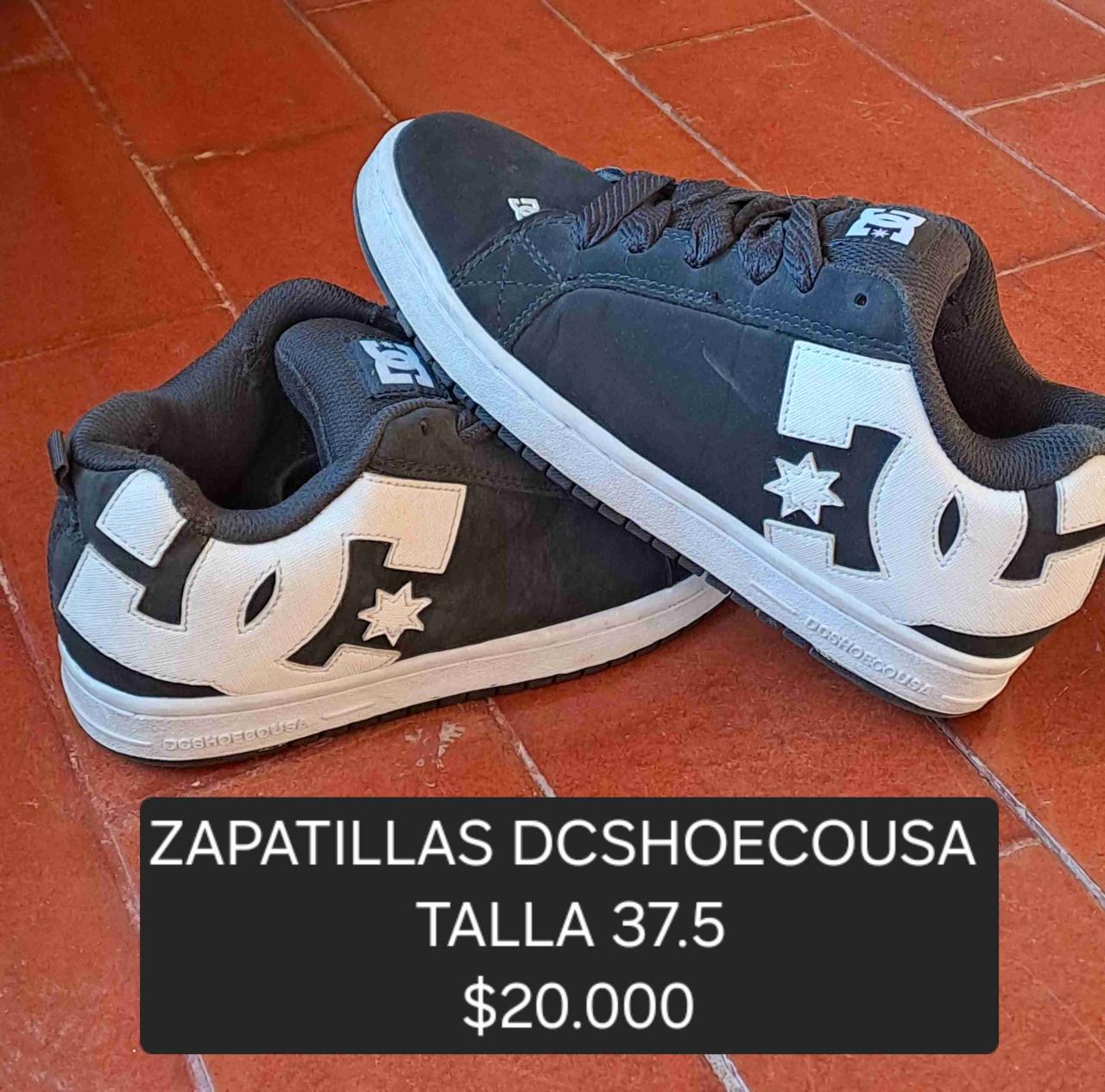 Zapatillas DC negras talla 37.5