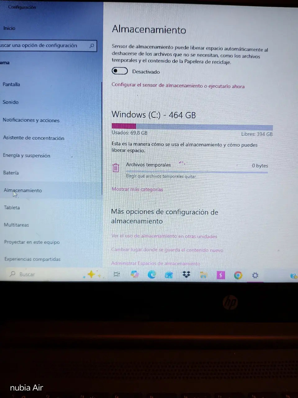 Notebook HP gris oscuro - miniatura 3