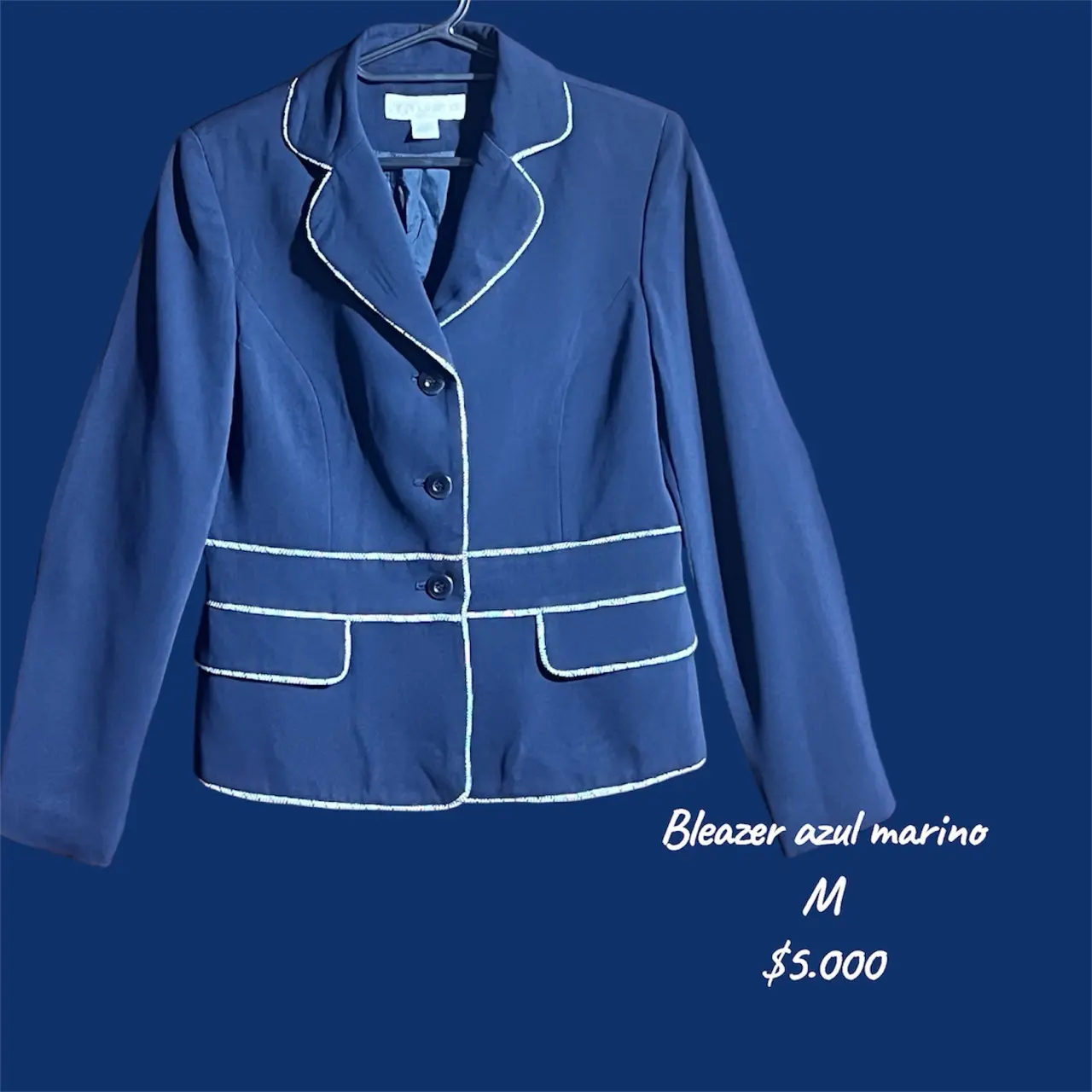 Blazer gris de paño - miniatura 6