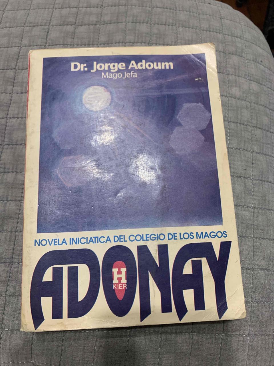 Libro Adonay de Jorge Adoum - miniatura 1
