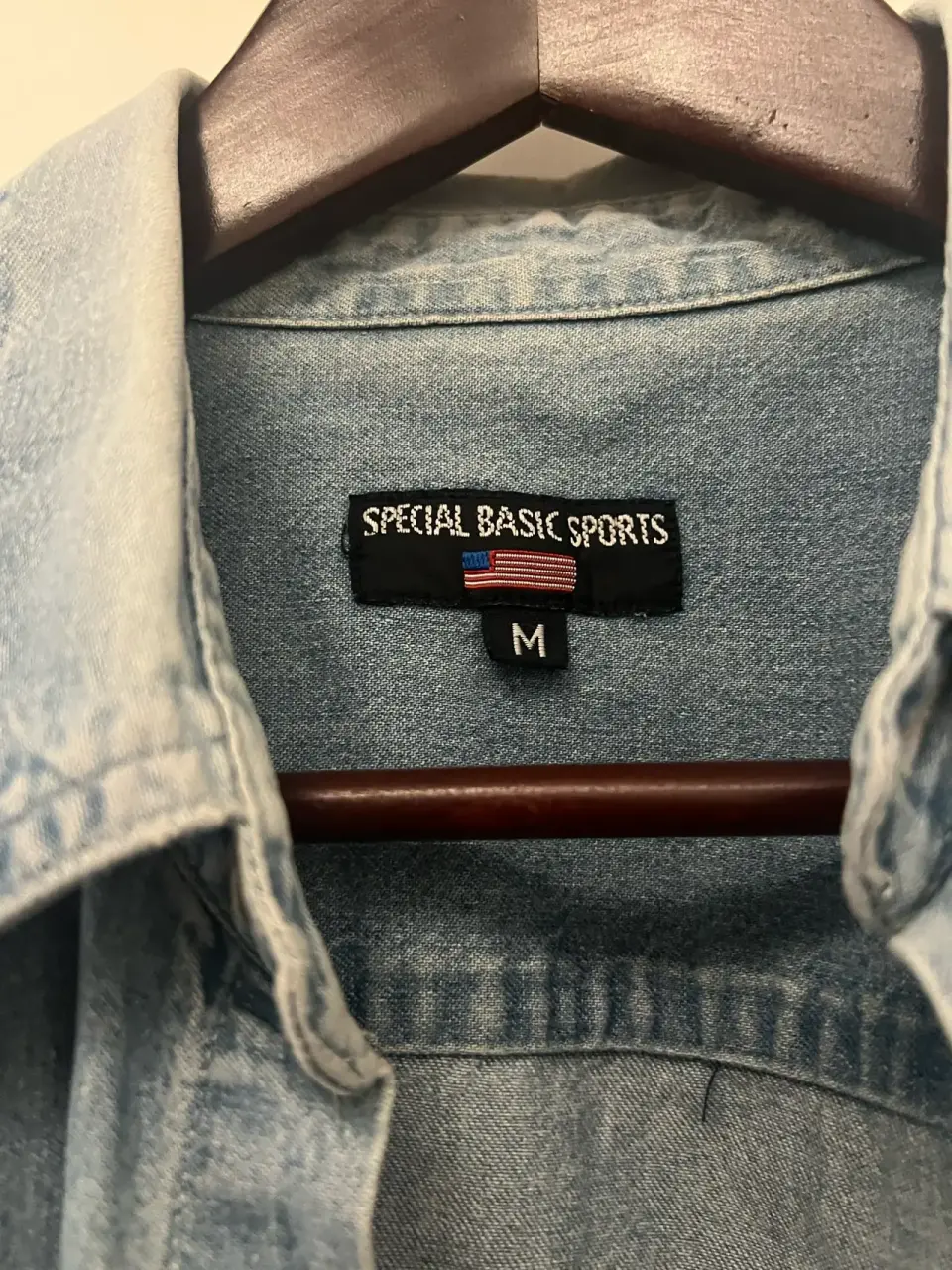 Camisa jeans azul - miniatura 2