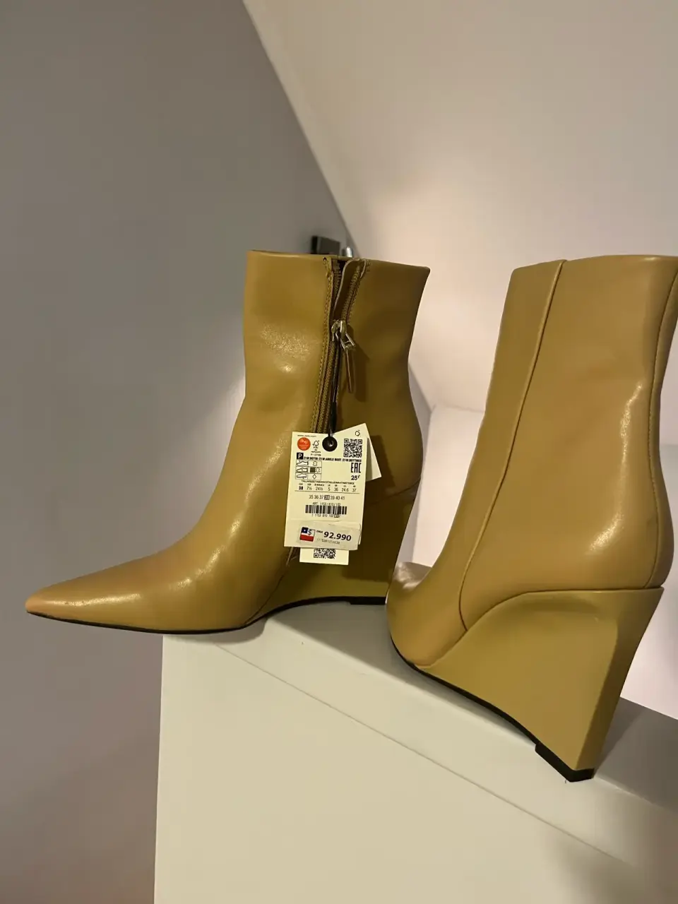 Botines camel de cuero - miniatura 2