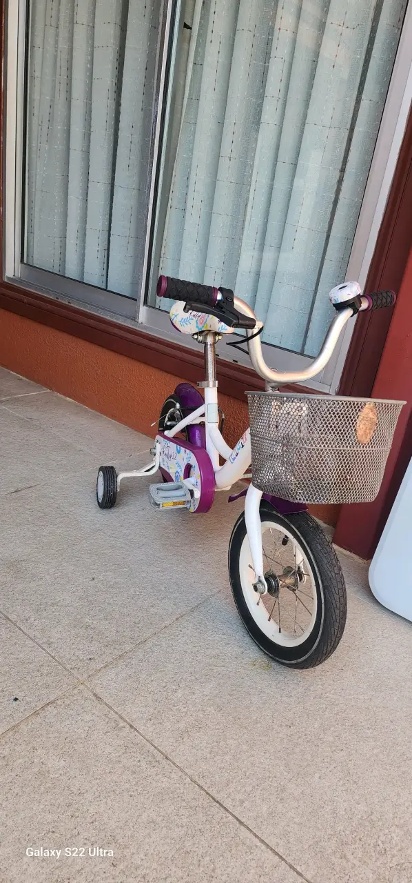 Bicicleta infantil blanca Bianchi - miniatura 2