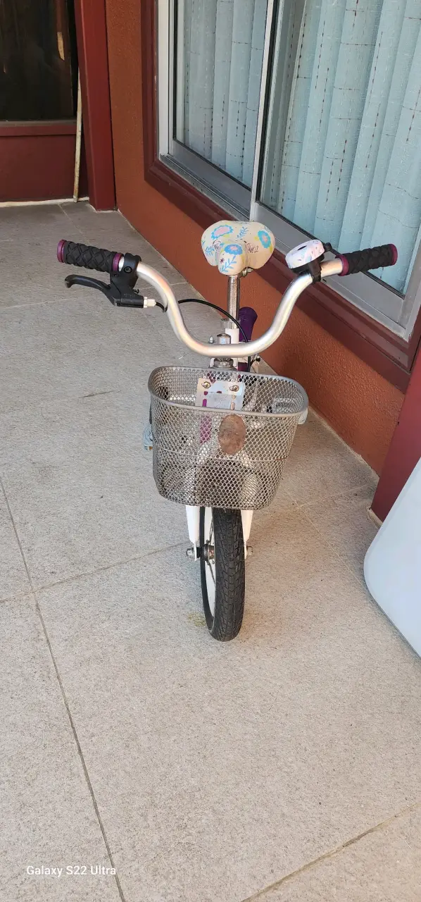 Bicicleta infantil blanca Bianchi - miniatura 3