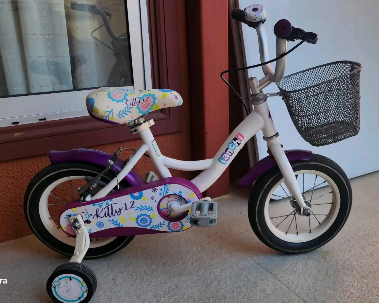 Bicicleta infantil blanca Bianchi - miniatura 4