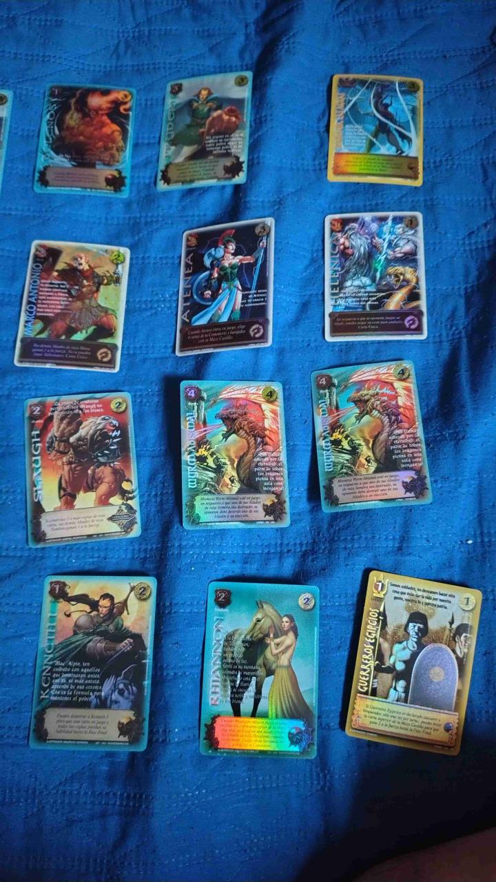 Mazo de cartas mitos y leyendas negociable - miniatura 2