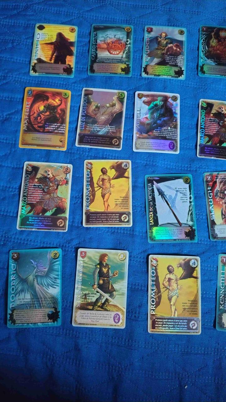 Mazo de cartas mitos y leyendas negociable - miniatura 3