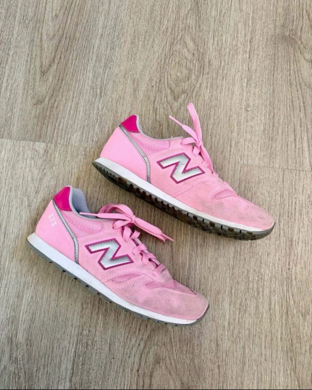 Zapatillas rosas New Balance - miniatura 1
