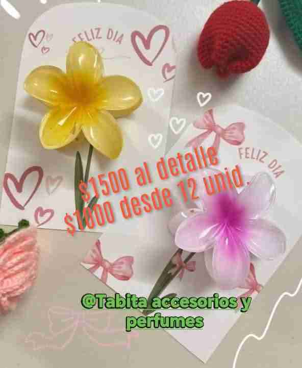 Accesorio floral para el cabello - miniatura 2