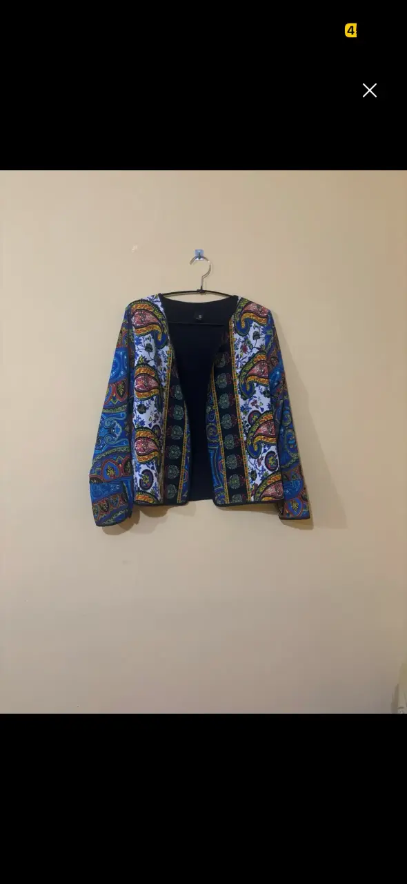 Chaqueta estampada colorida - miniatura 1