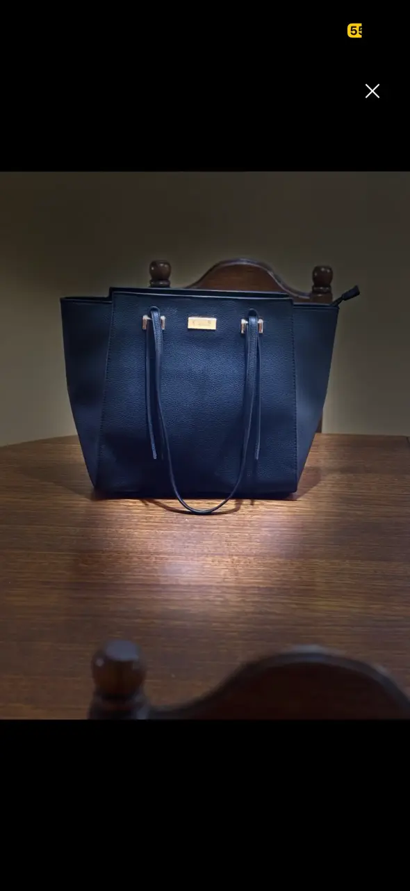 Bolso de mano negro - miniatura 1