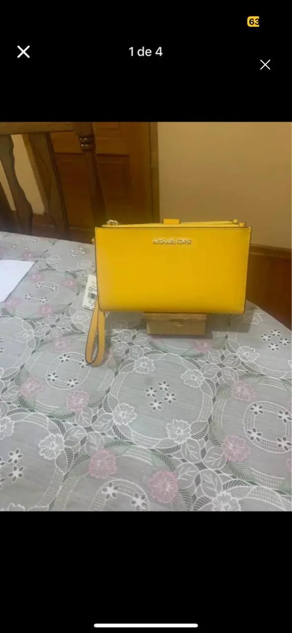 Cartera amarilla Michael Kors - miniatura 1
