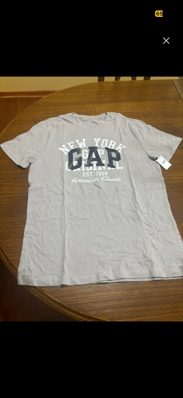 Polera gris GAP New York - miniatura 2
