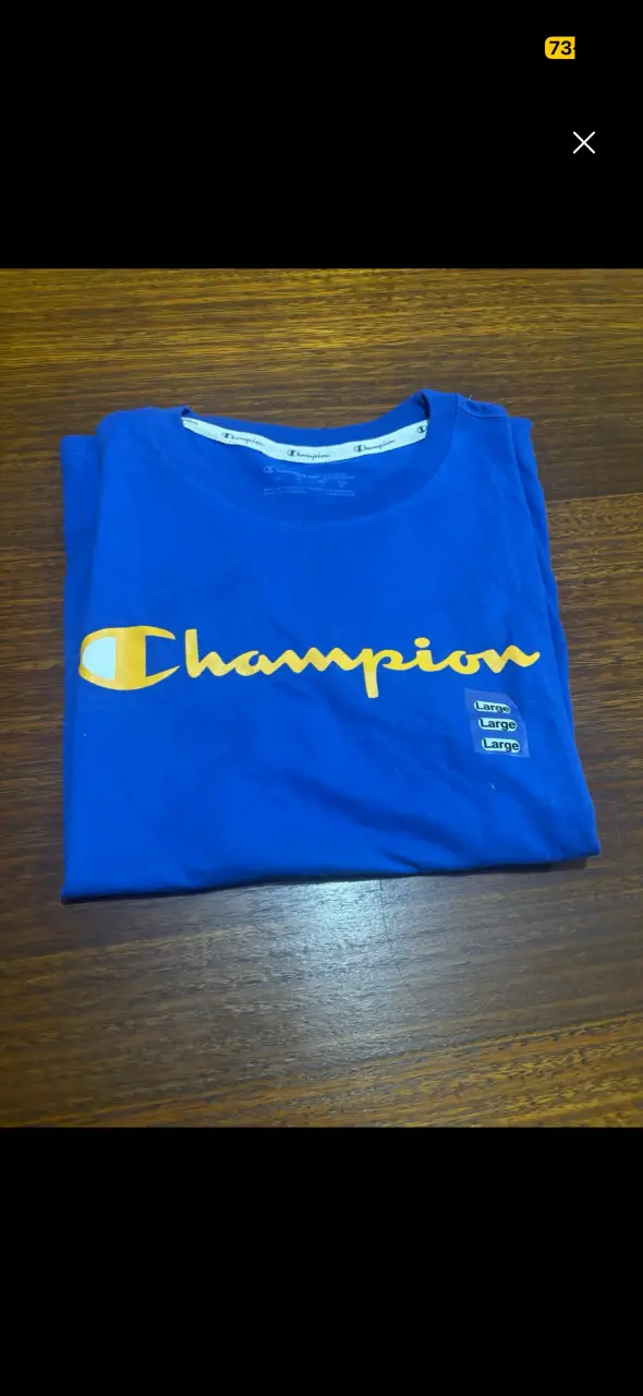 Polera azul Champion grande - miniatura 1