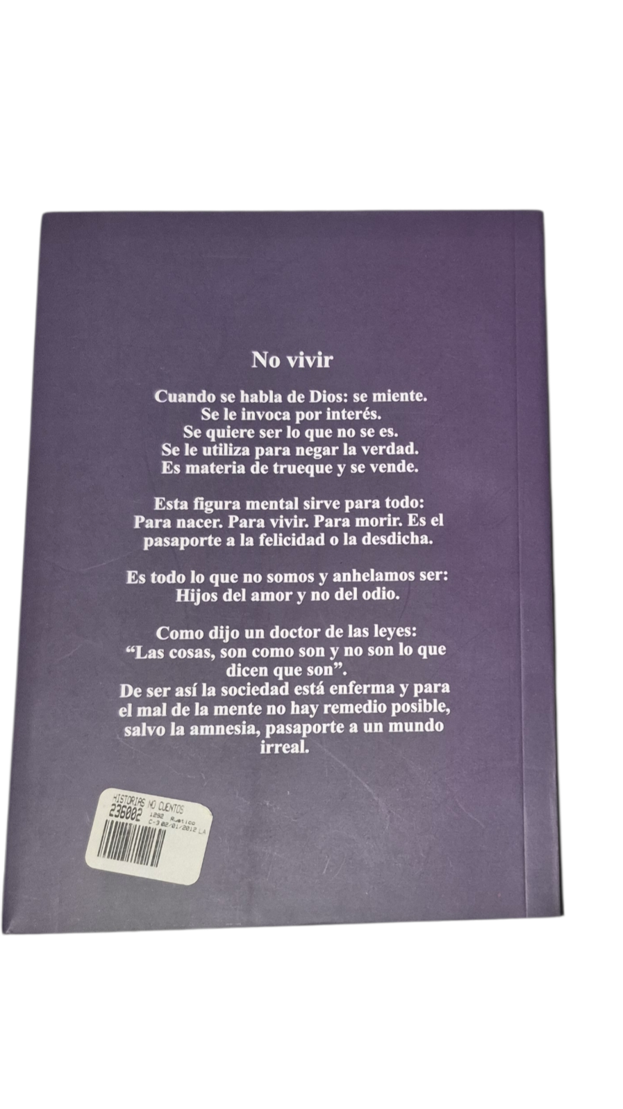 Libro 'Historias No Cuentos' - miniatura 2
