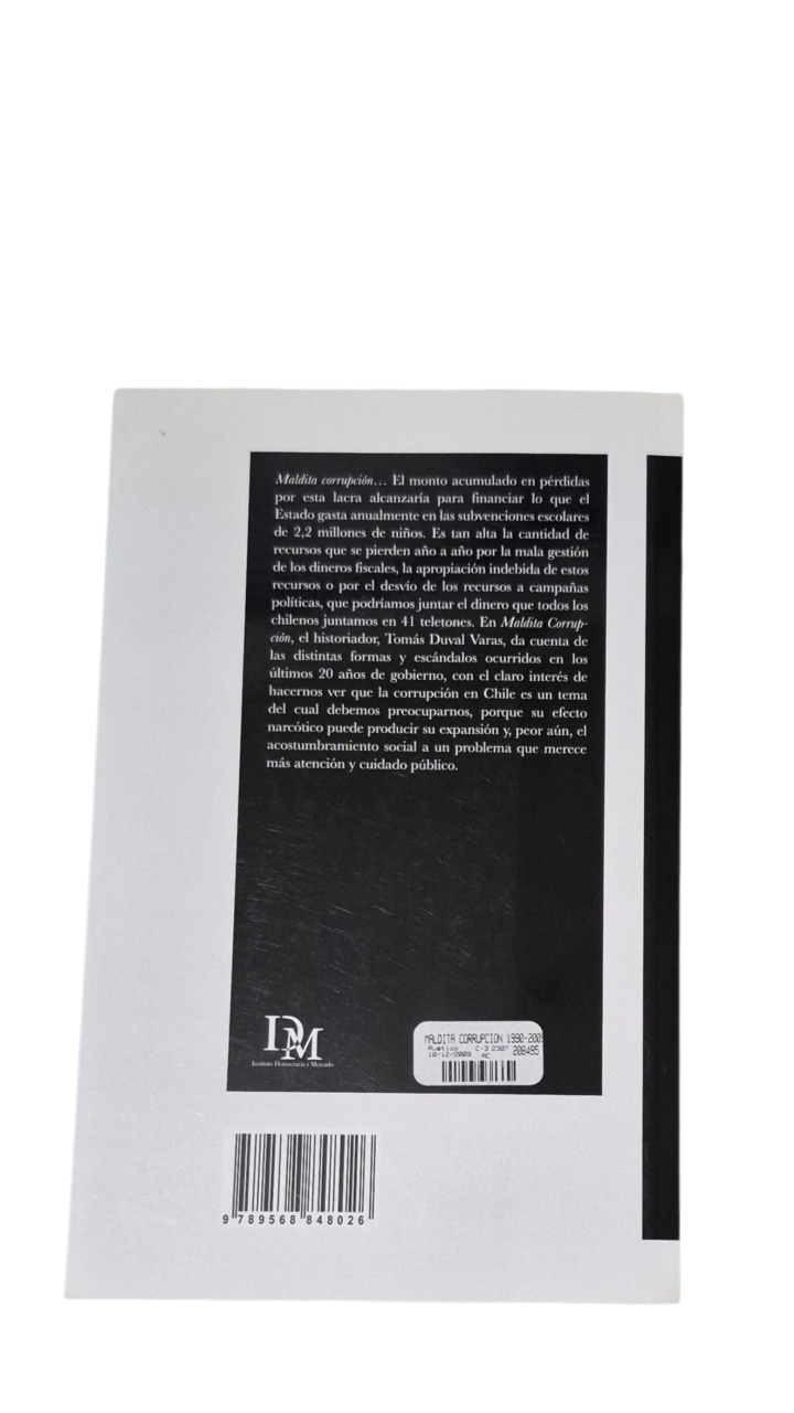 Libro Maldita Corrupción 1990/2009 - miniatura 2