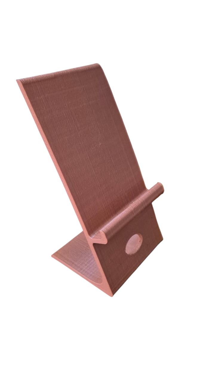 Soporte de celular 3D cafe - miniatura 1