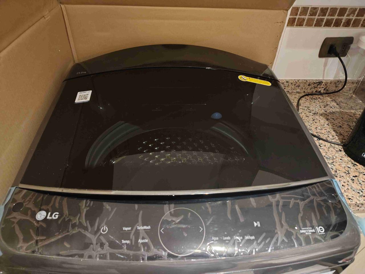Lavadora LG carga superior 25 kg - miniatura 4