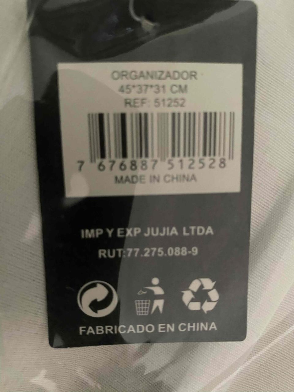 Cesta de Tela para Almacenamiento - miniatura 3