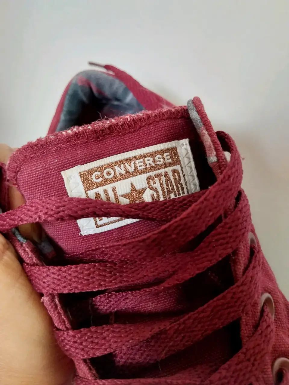 Zapatillas Converse All Star burdeos - miniatura 1