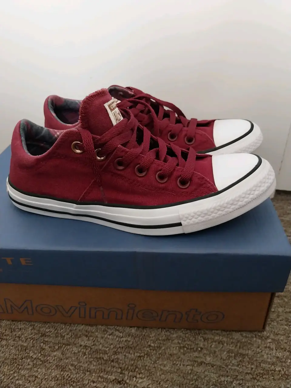 Zapatillas Converse All Star burdeos - miniatura 2