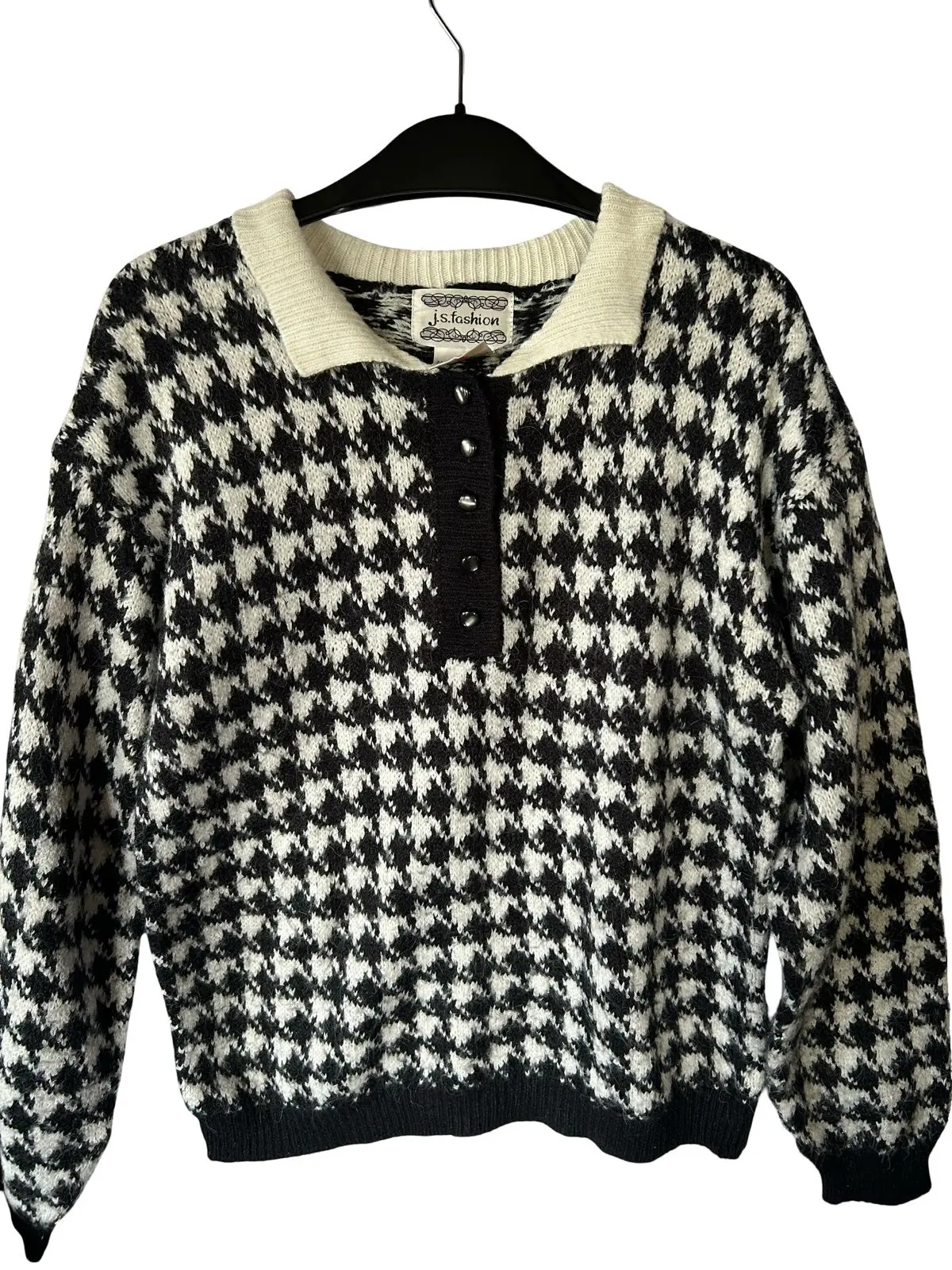 Chaqueta tejida étnica multicolor - miniatura 2