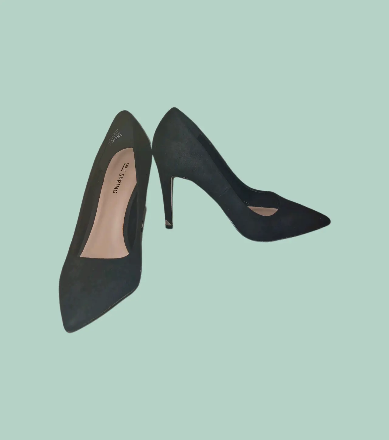 Zapatos de taco alto negros