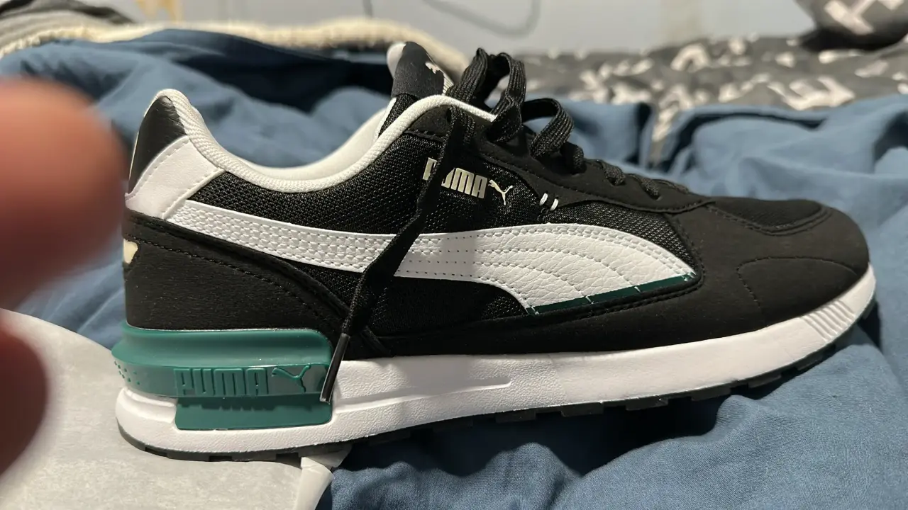 Zapatillas Puma negras  deportivas 8,5 42 - miniatura 2