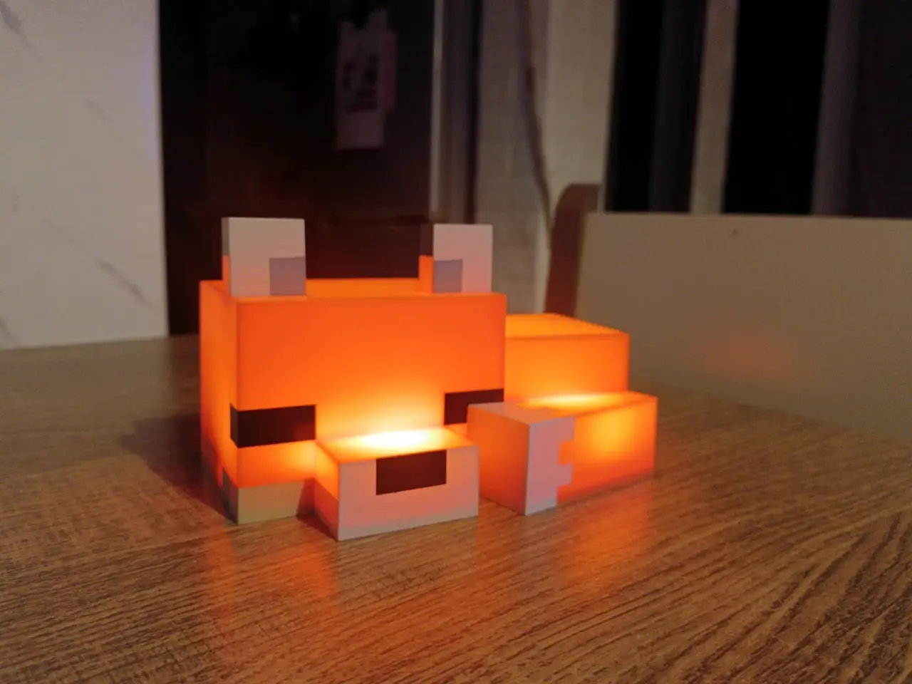 Lámpara zorrito Minecraft Recargables - miniatura 2