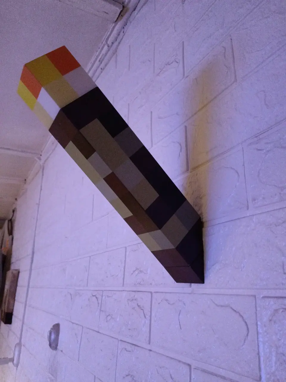 Antorchas tipo espada pixelada, Minecraft - miniatura 6