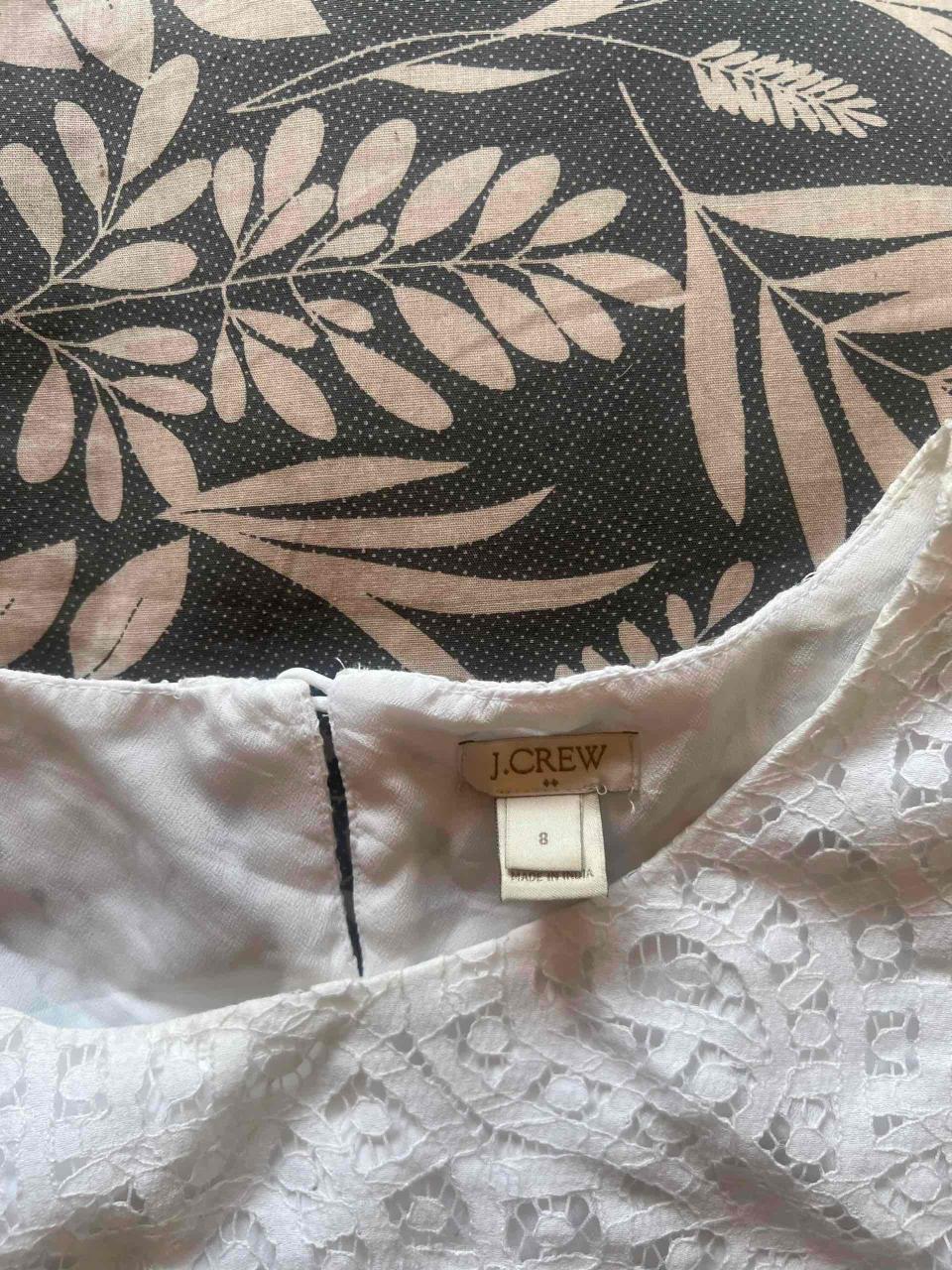 Blusas blancas R. Lauren y J.crew - miniatura 3