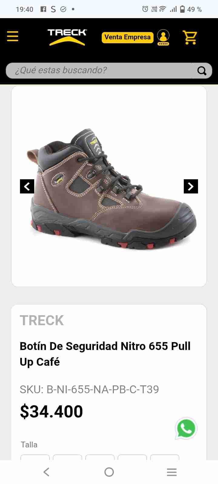 Zapatos de Seguridad No 39 - miniatura 2