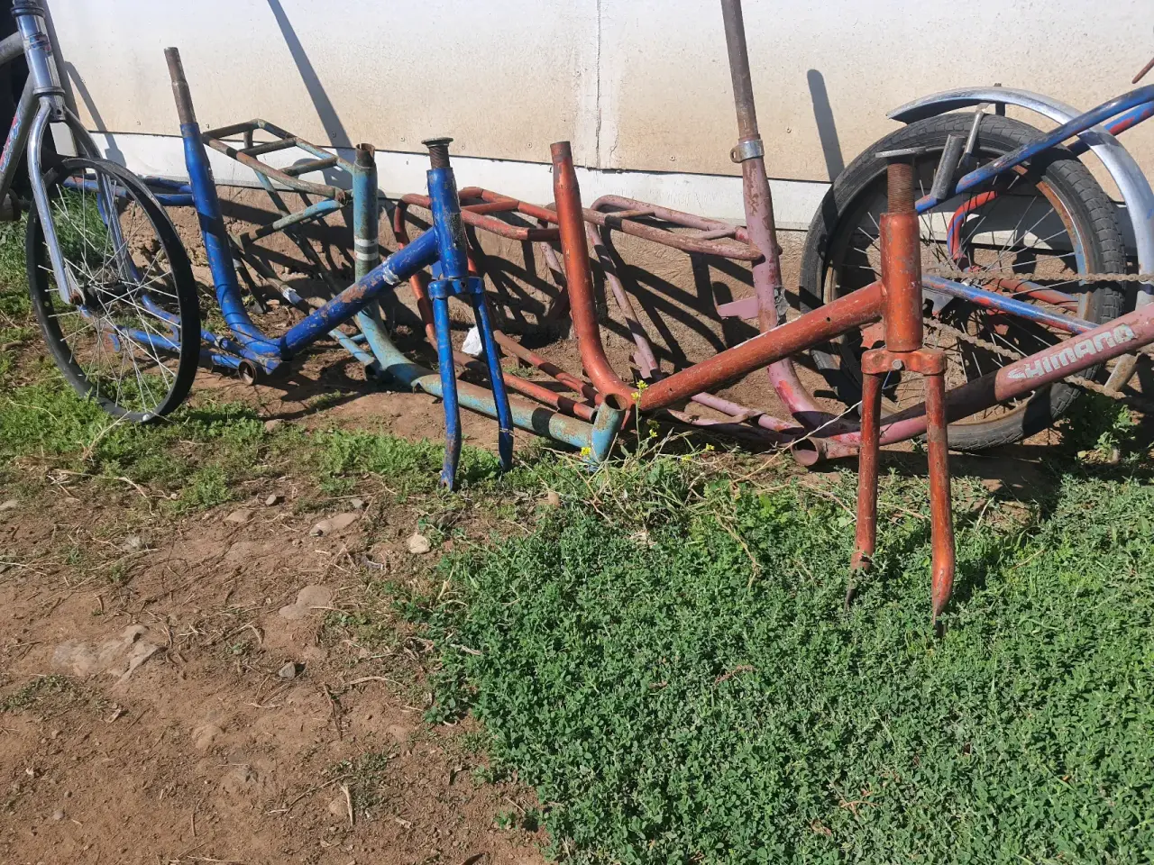 Cuadros de bicicleta antiguas de mini - miniatura 2