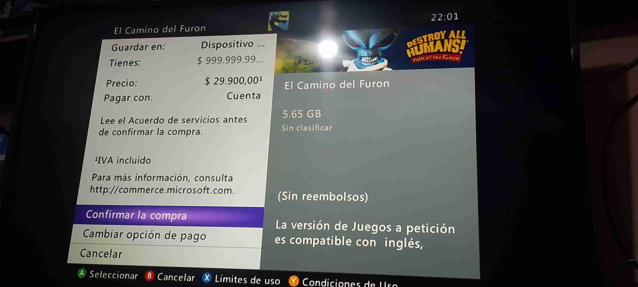 Consola Xbox 360 con control desbloqueada - miniatura 3